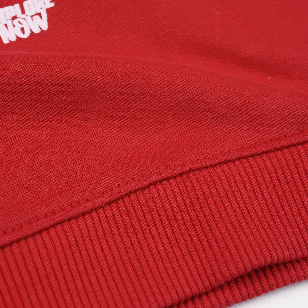 Infant Boys Cotton Terry Sweatshirt Tokyo-Salsa