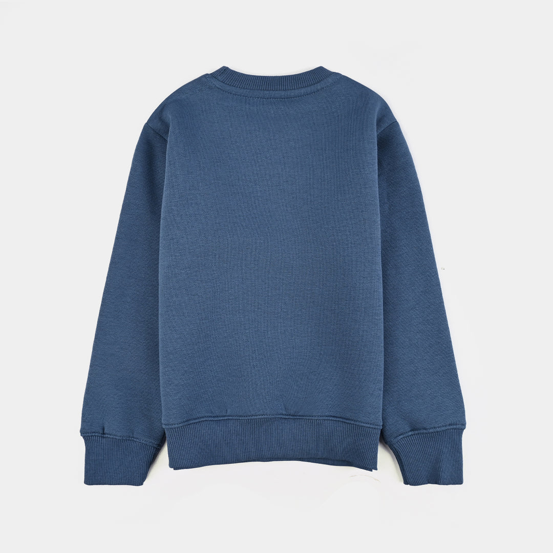 Boys Fleece Sweatshirt Blue Today-Stellar