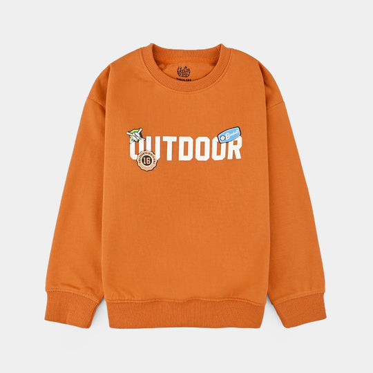 Boys Fleece Sweatshirt Outdoor