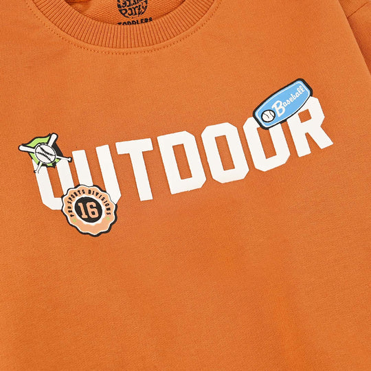 Boys Fleece Sweatshirt Outdoor
