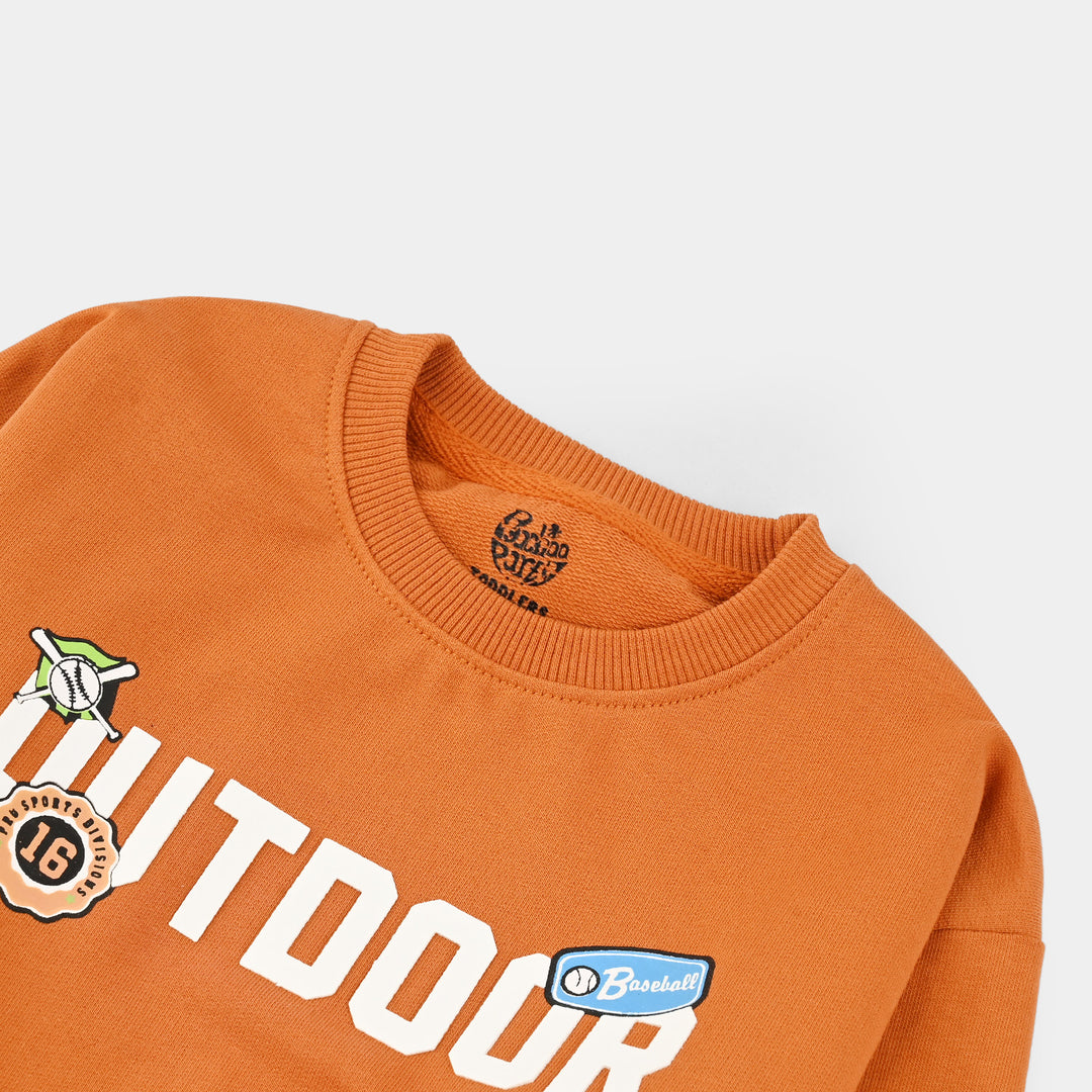 Boys Fleece Sweatshirt Outdoor