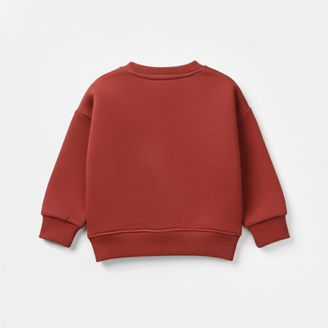 Infant Boys Fleece Sweatshirt Guard Team-Red