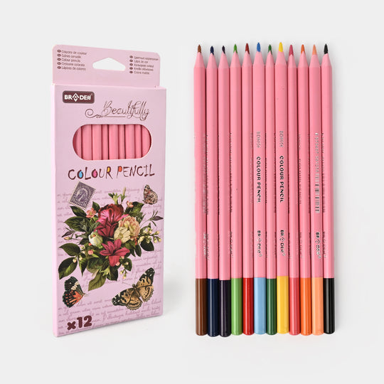 Braden Colored Pencils | Vivid & Break-Resistant | 12PCs