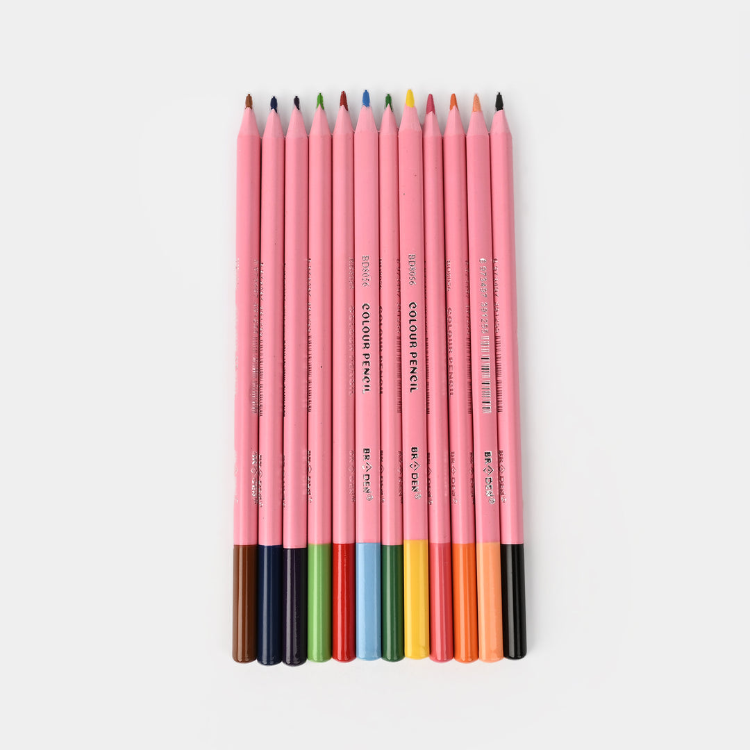 Braden Colored Pencils | Vivid & Break-Resistant | 12PCs