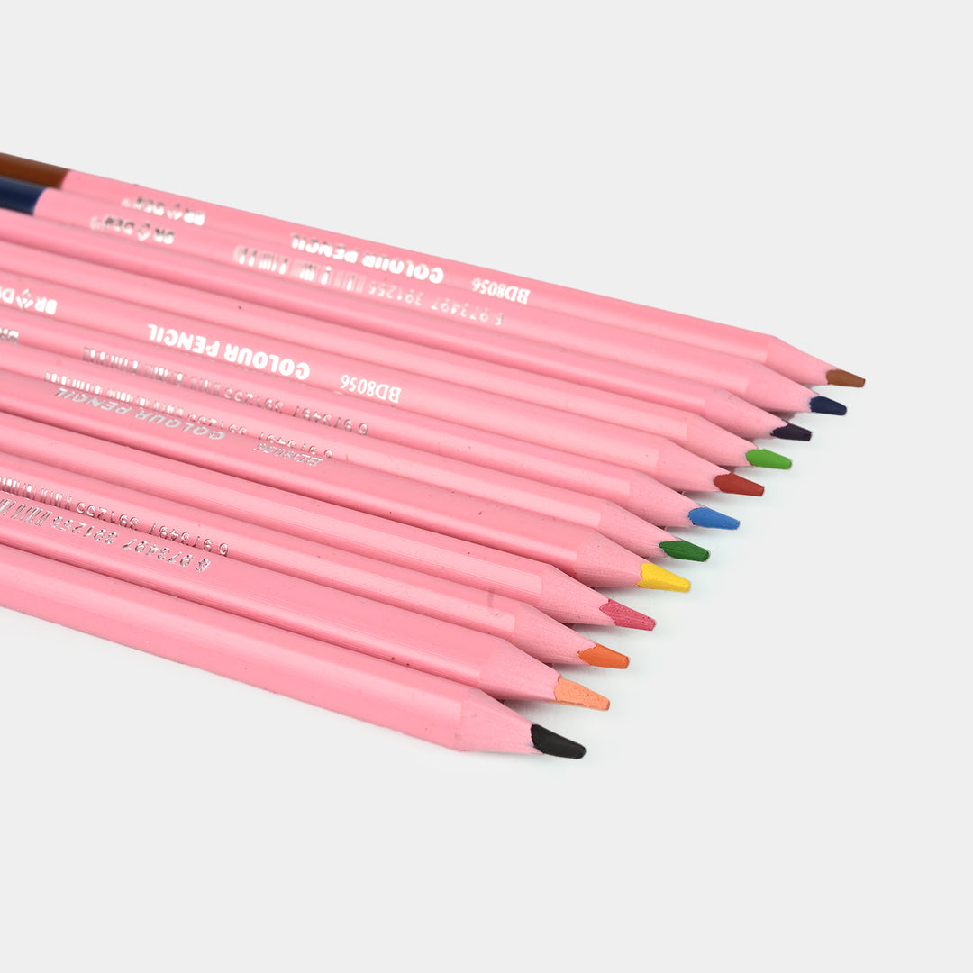Braden Colored Pencils | Vivid & Break-Resistant | 12PCs