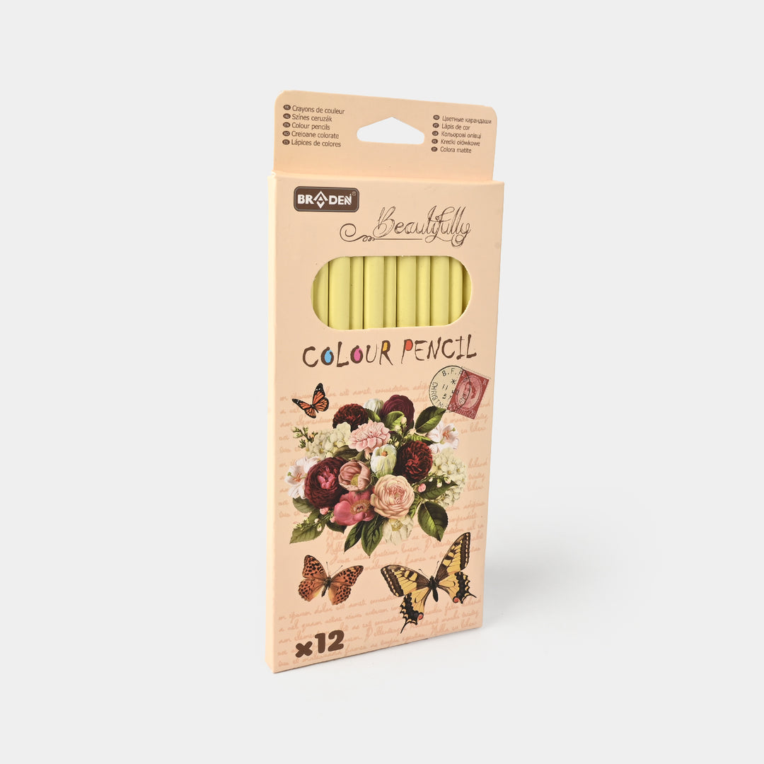 Braden Colored Pencils | Vivid & Break-Resistant | 12PCs