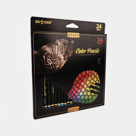 Braden Color Pencils | Premium Quality | 24PCs