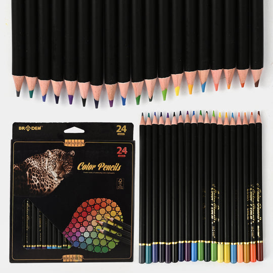 Braden Color Pencils | Premium Quality | 24PCs