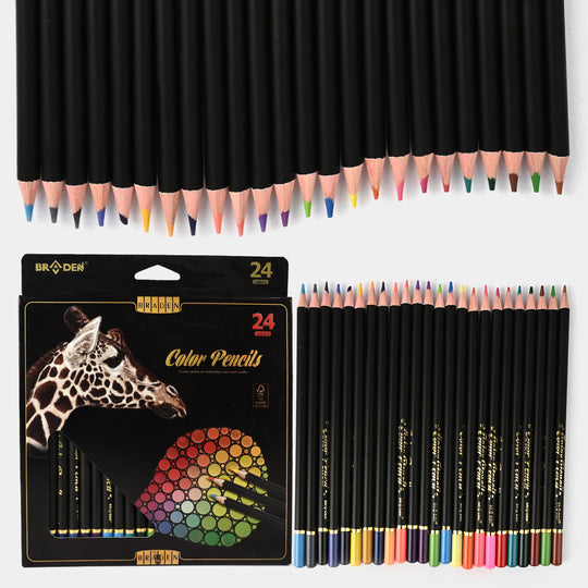Braden Color Pencils | Premium Quality | 24PCs