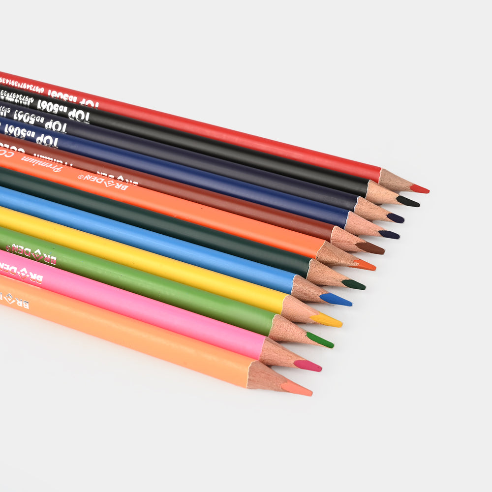 Braden Color Pencils 12PCs For Kids