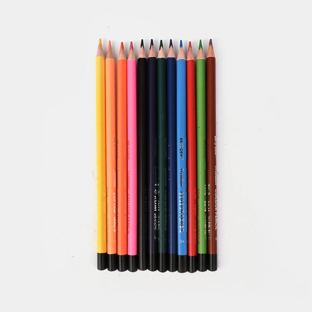Braden Color Pencils 12PCs For Kids