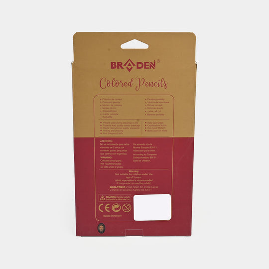 Braden Color Pencil | 12Pcs