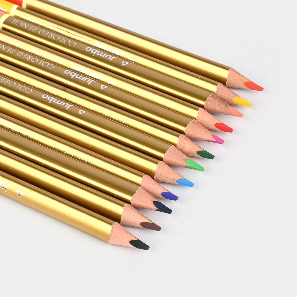 Braden Jumbo Color Pencils 12PCs For Kids