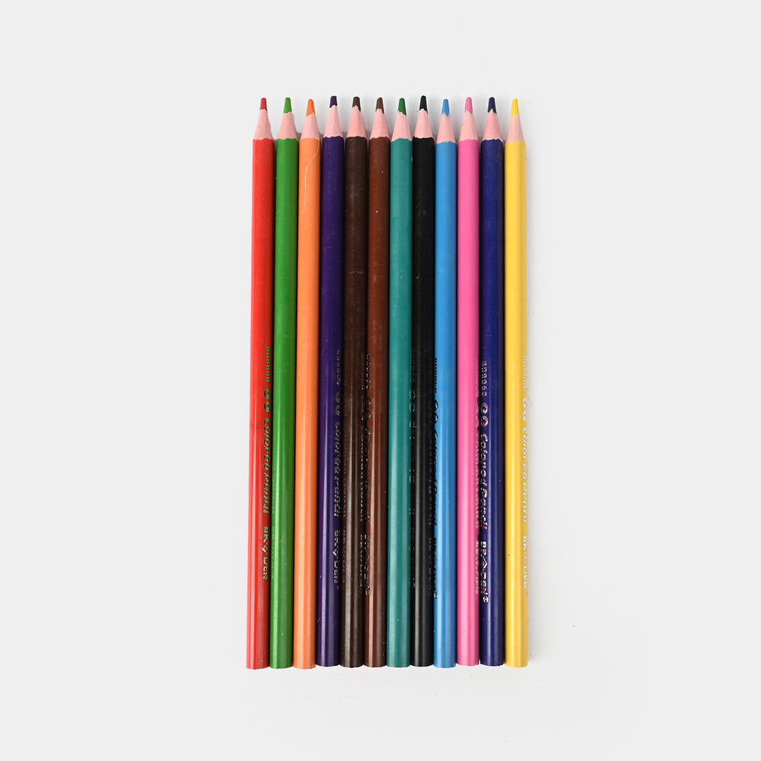 Braden Colored Pencils | Vivid & Break-Resistant | 12PCs