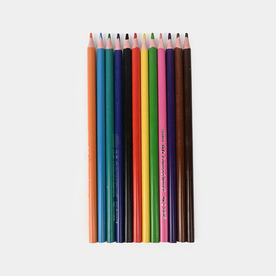 Braden Colored Pencils | Vivid & Break-Resistant | 12PCs