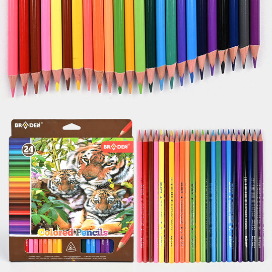 Braden Color Pencils 12PCs For Kids