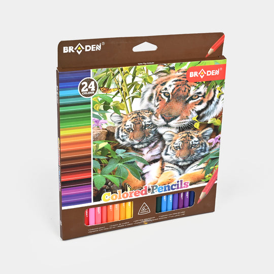 Braden Color Pencils 12PCs For Kids