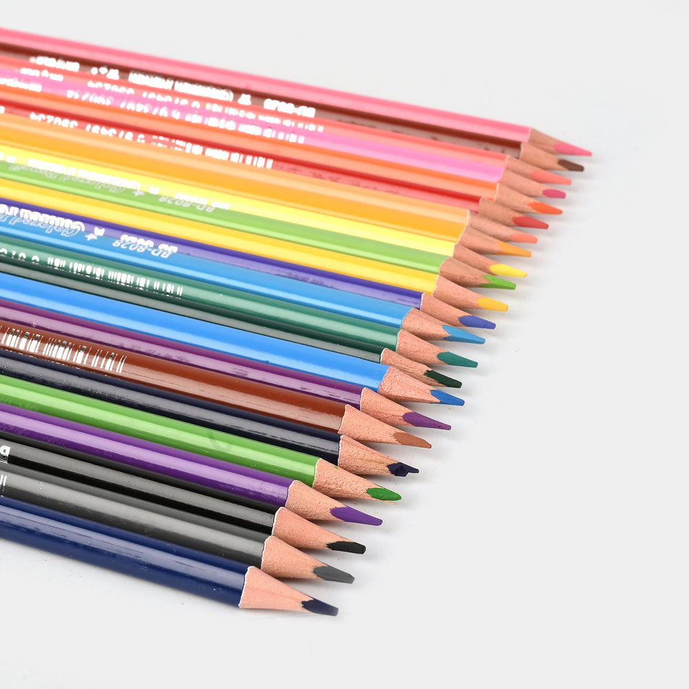 Braden Color Pencils 24PCs For Kids
