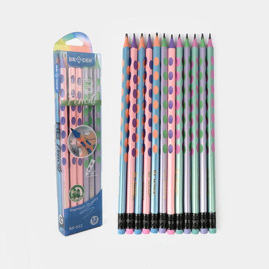 Braden HB Pencils – Pack of 12