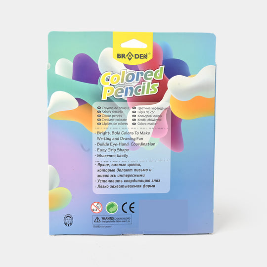 Braden Colored Pencils | Vivid & Break-Resistant | 24Pcs
