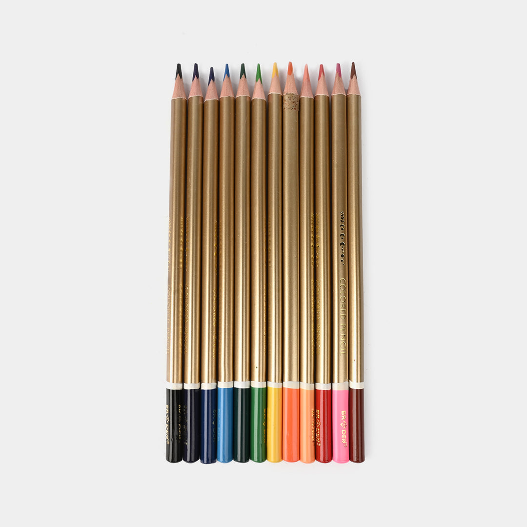 Braden Color Pencils 12PCs For Kids