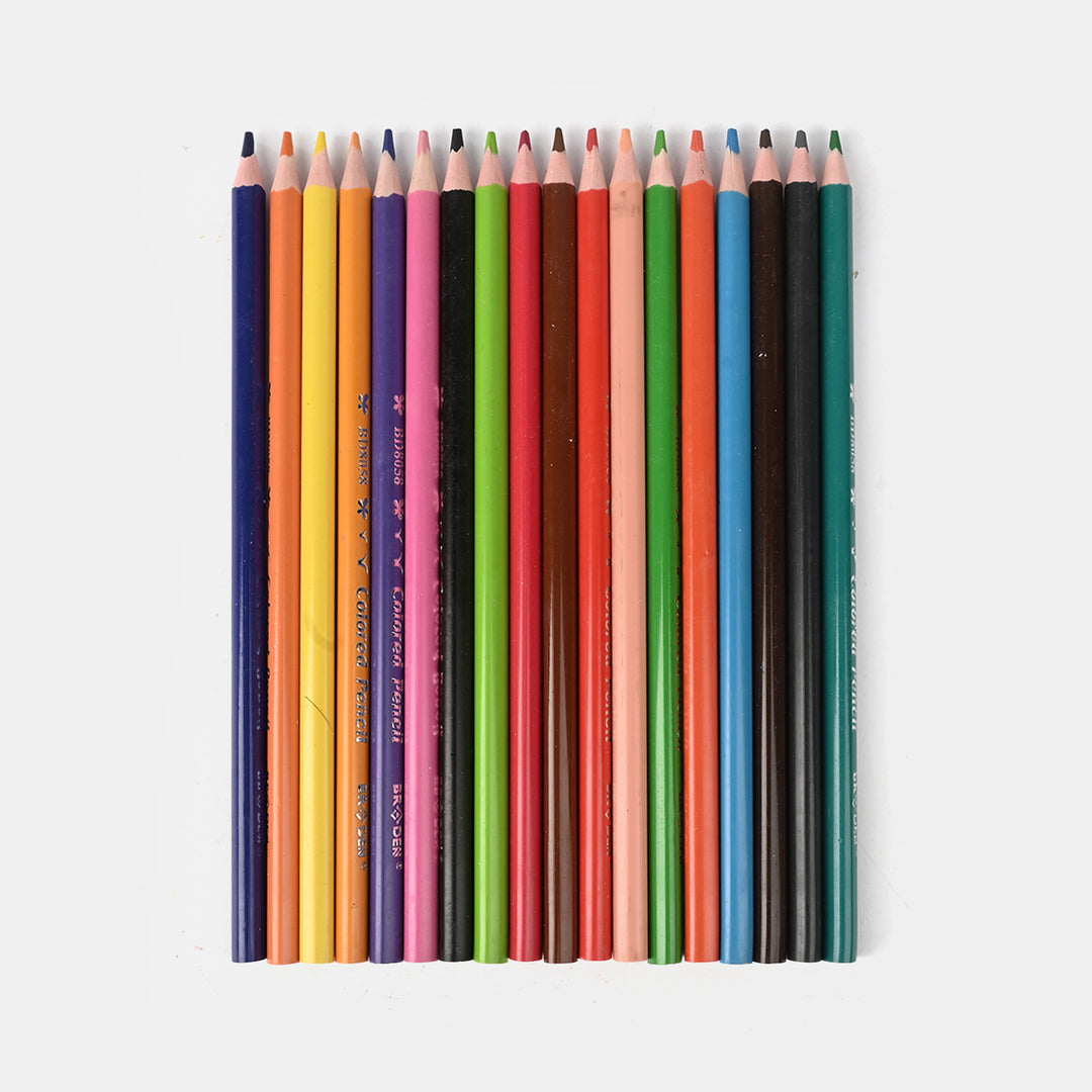 Braden Colored Pencils | Vivid & Break-Resistant | 18PCs