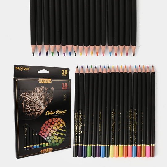 Braden Color Pencils | Premium Quality | 18PCs