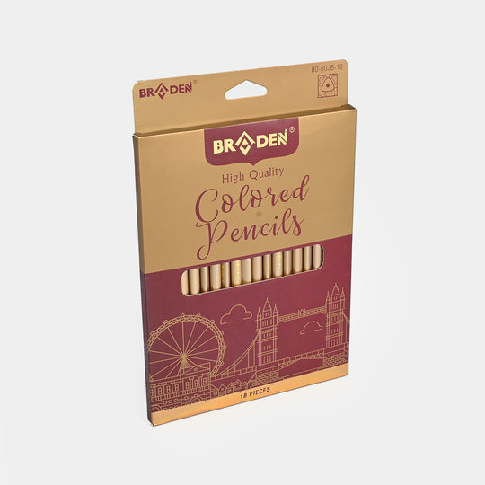 Braden Color Pencil | 18Pcs