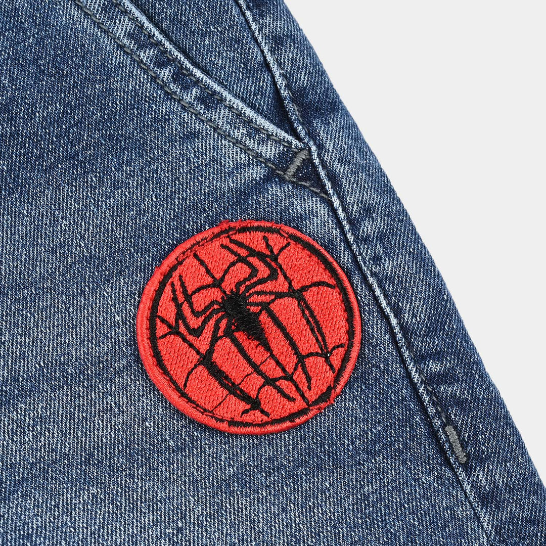 Boys Denim Stretch Pant - Mid Blue