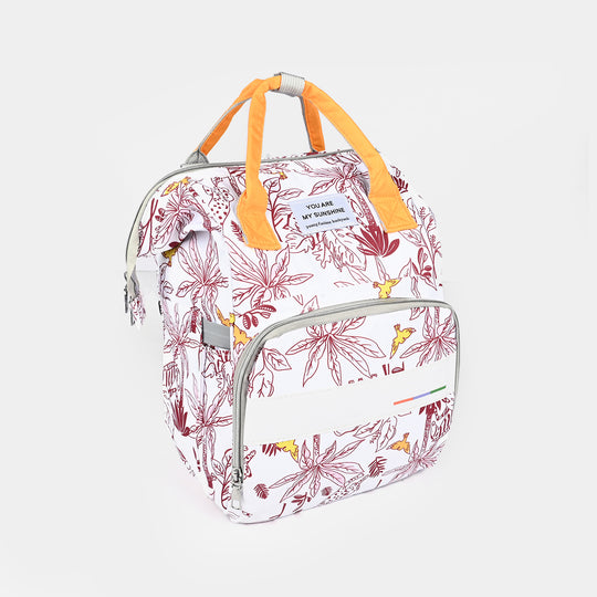 BABY CARE MOTHER BAG PACK | RED- 1027