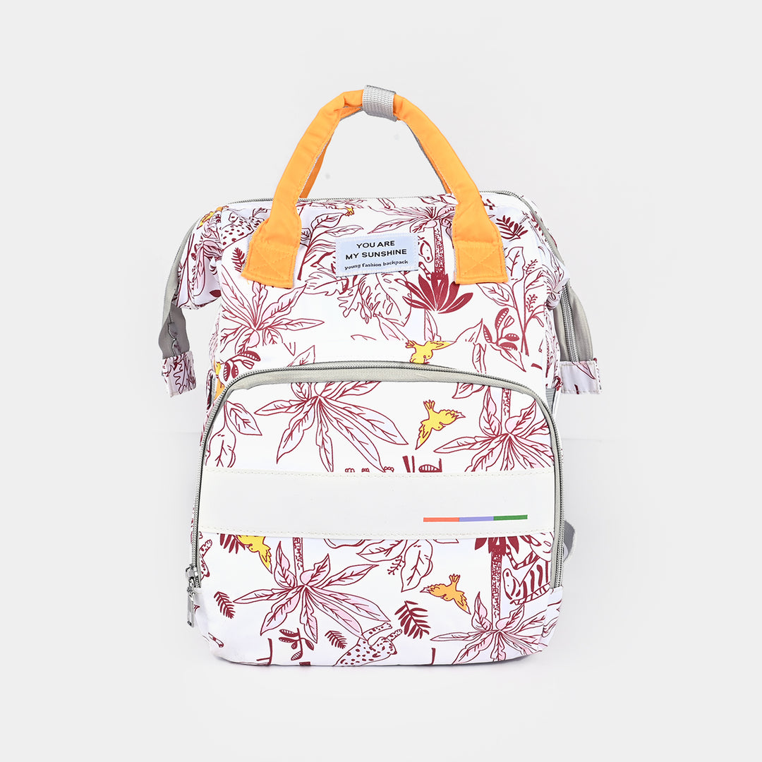 BABY CARE MOTHER BAG PACK | RED- 1027