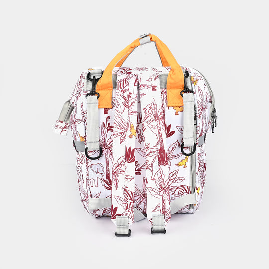 BABY CARE MOTHER BAG PACK | RED- 1027