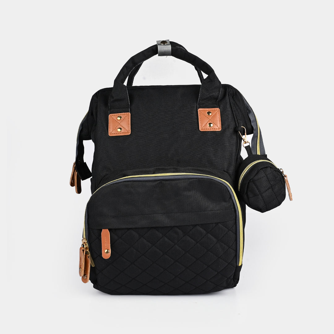 MOTHER BAG/BACKPACK SET | 1866 BLACK