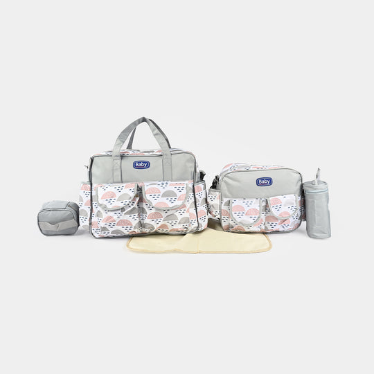 Premium Mother Bag Set | 1529 Grey