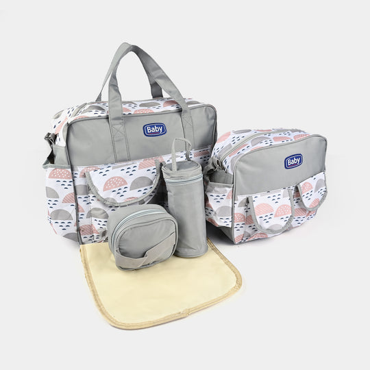 Premium Mother Bag Set | 1529 Grey