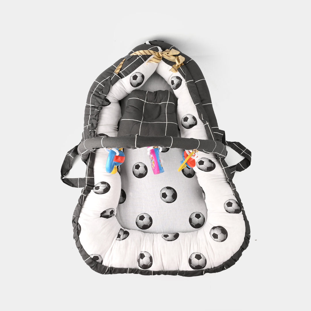 Baby Bed Nest with Toy Bar | 772 Black