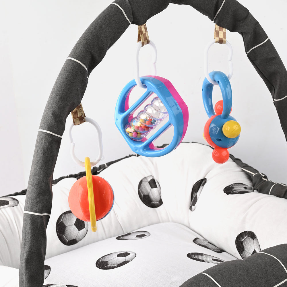Baby Bed Nest with Toy Bar | 772 Black
