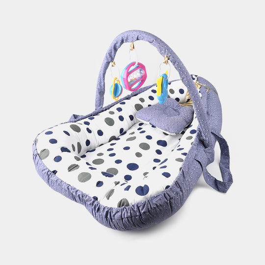 Baby Bed Nest with Toy Bar | 772 Purple