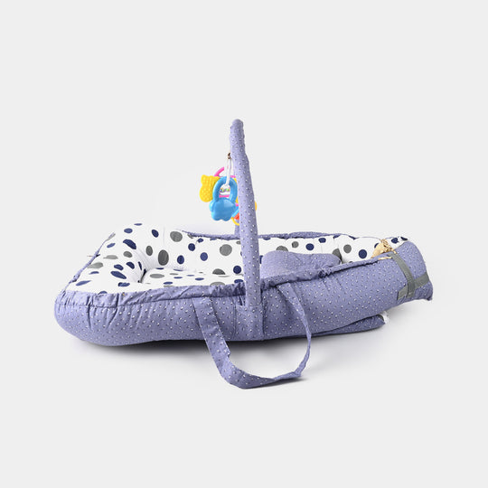 Baby Bed Nest with Toy Bar | 772 Purple