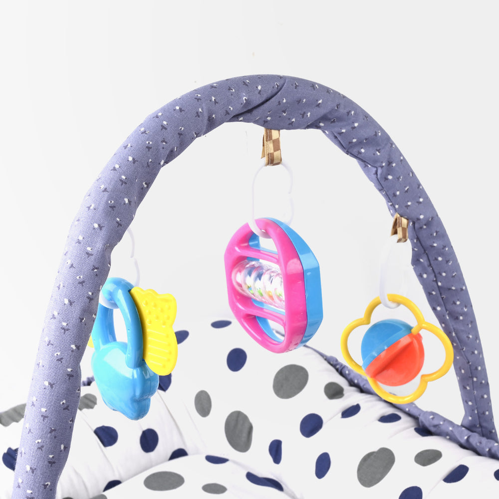 Baby Bed Nest with Toy Bar | 772 Purple