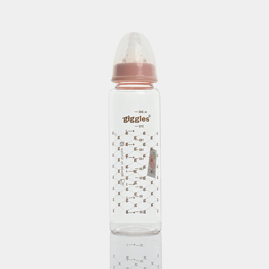Giggles Glass Feeding Bottle | 240ml