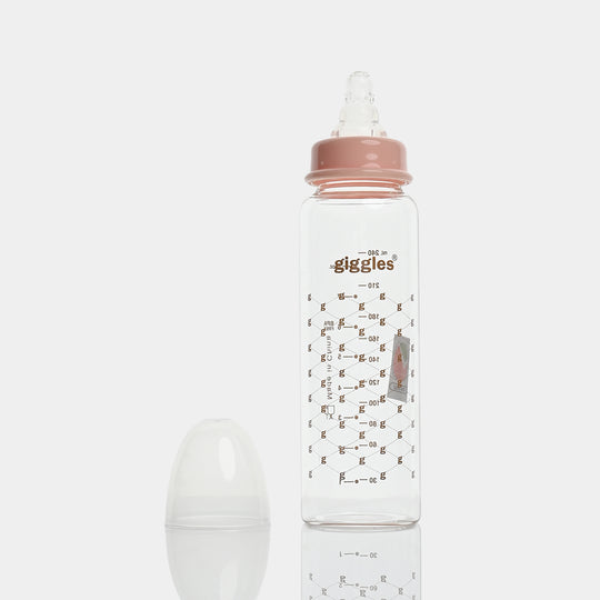 Giggles Glass Feeding Bottle | 240ml