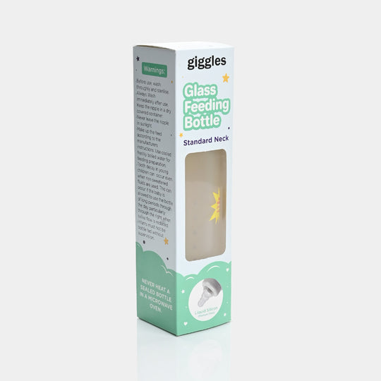Giggles Glass Feeding Bottle | 240ml