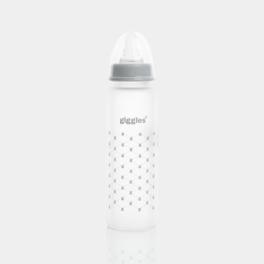 Giggles Glass Feeding Bottle | 240ml