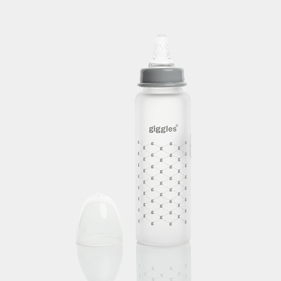 Giggles Glass Feeding Bottle | 240ml