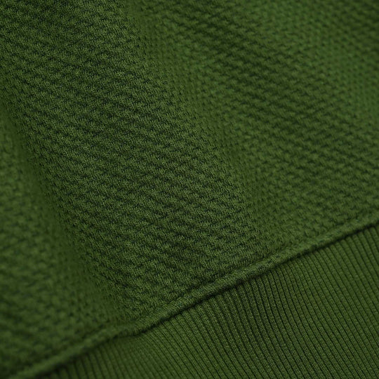 Boys Knitted Jacquard Sweatshirt (NYC) - Olive Green