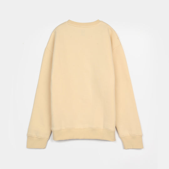 Girls Fleece Sweatshirt Character-Wood Ash