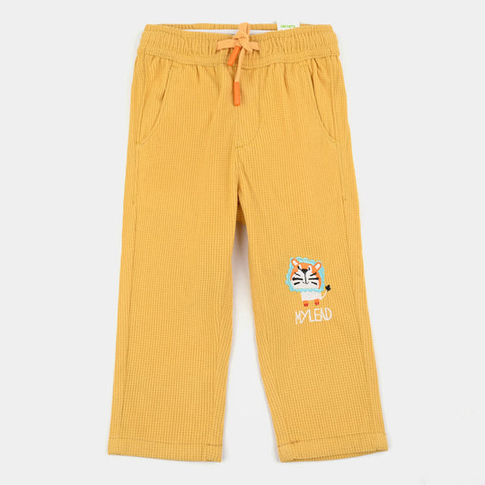 Infant Boys Corduroy Pant My Lead-Yellow