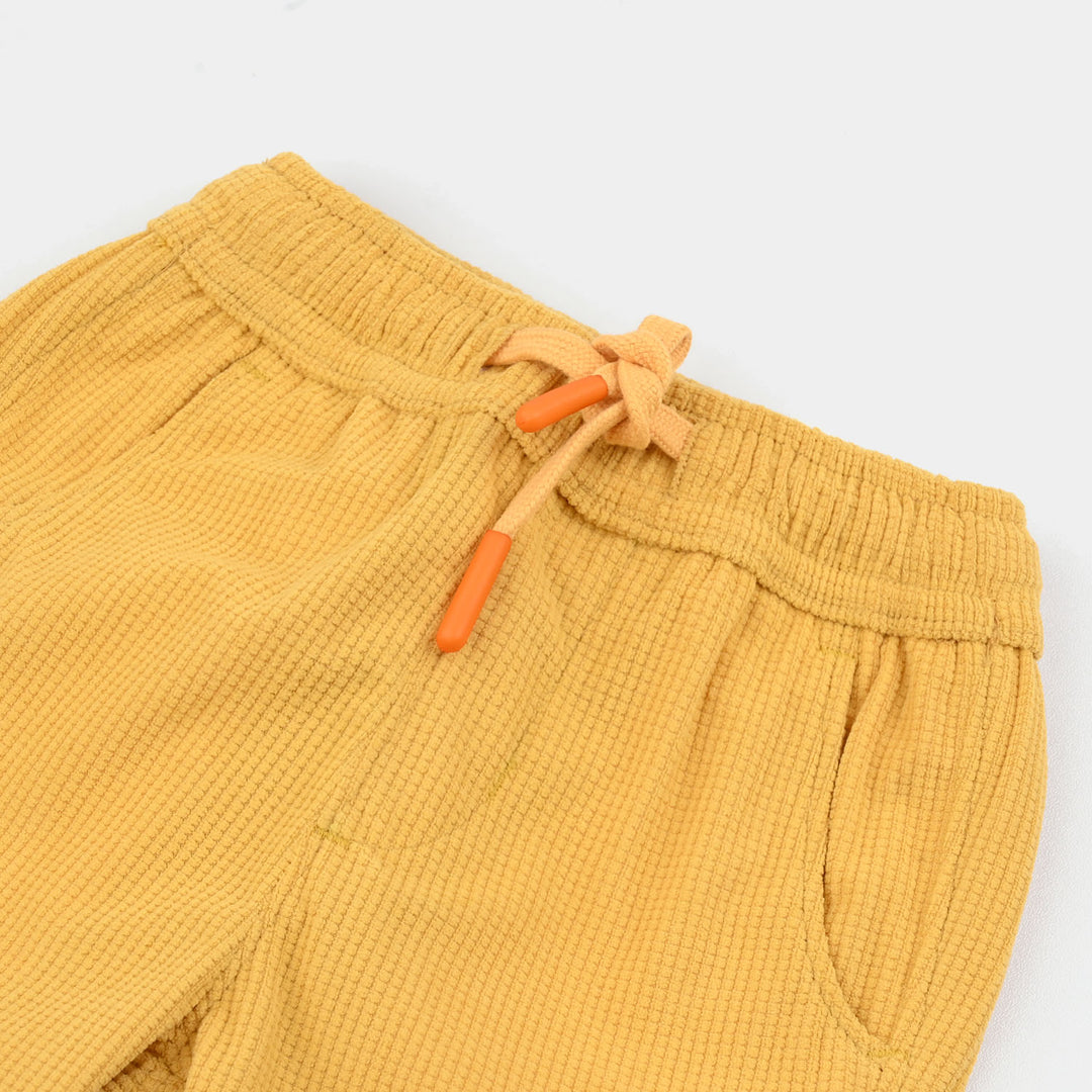 Infant Boys Corduroy Pant My Lead-Yellow