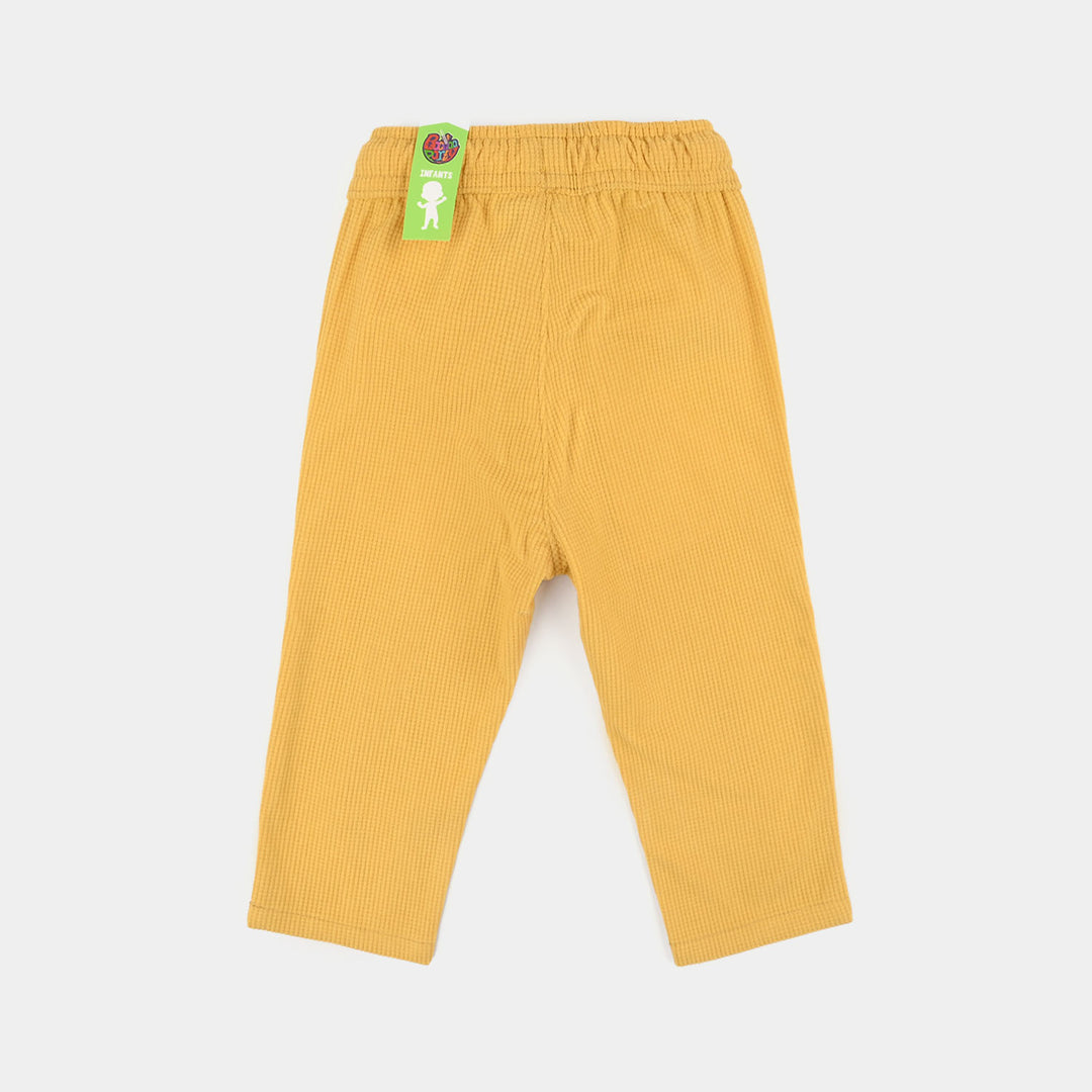 Infant Boys Corduroy Pant My Lead-Yellow